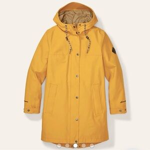 Eddie Bauer Yellow Utility Jacket with Hood